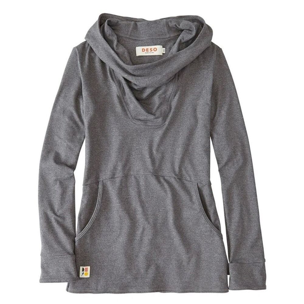 Deso Phipps Women’s Small Hoodie in Iron Gray